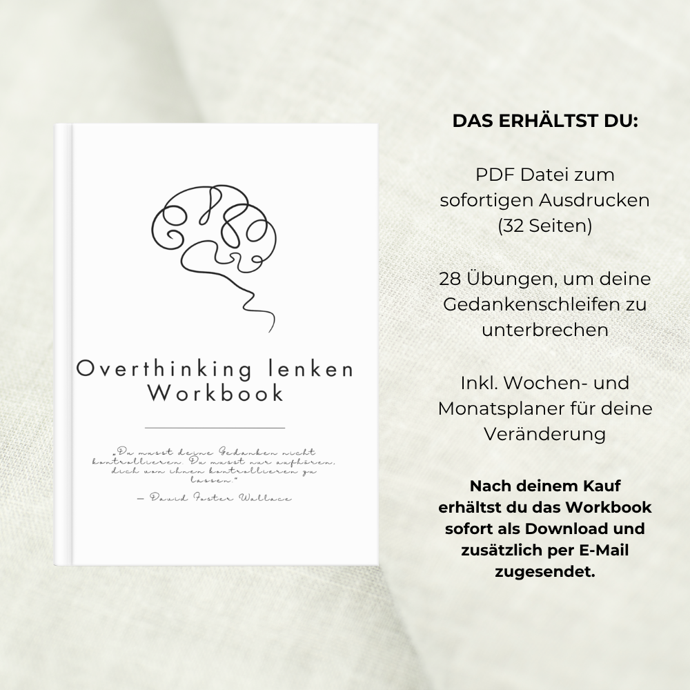 Overthinking lenken  – Workbook